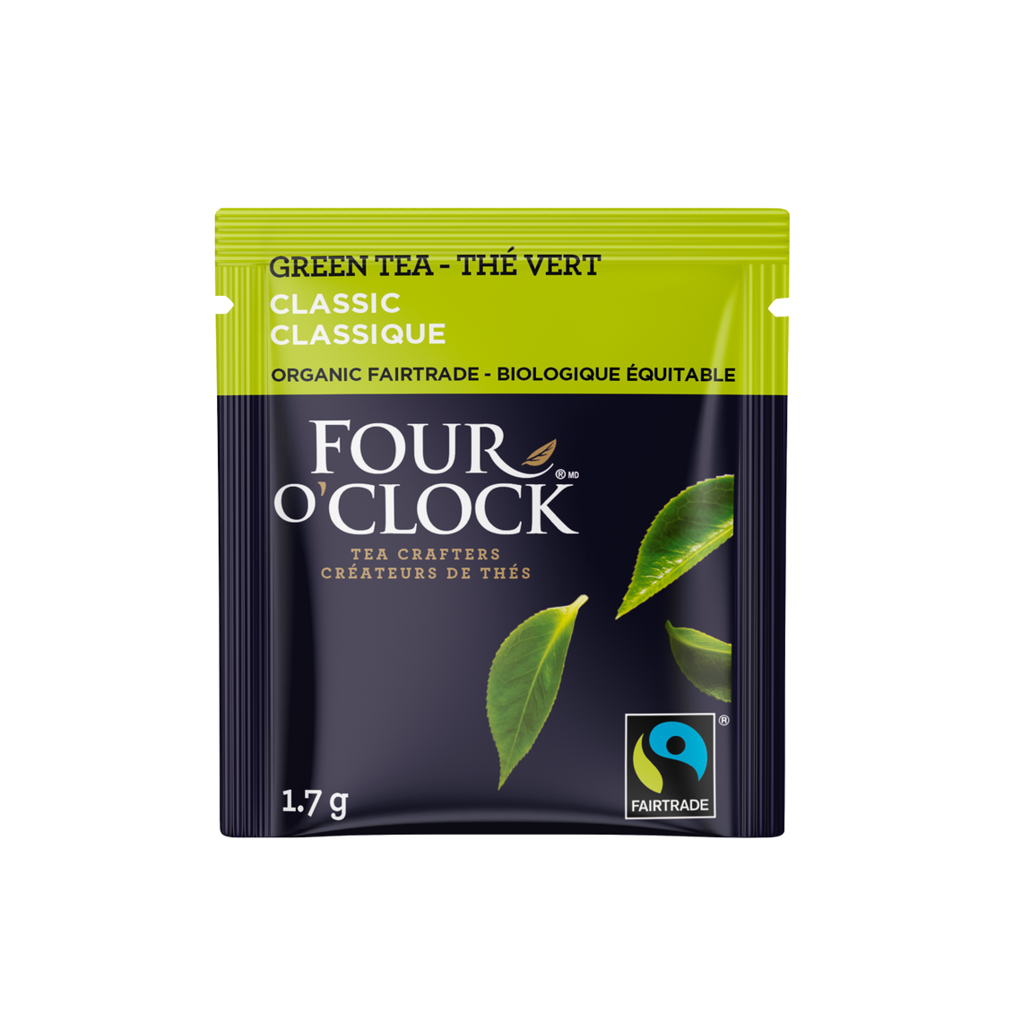 Four O'Clock - Thé vert biologique & équitable (16 sachets)