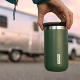 WACACO Octaroma Lungo 300 ml: Stainless Steel Insulated Travel Mug, Leak-Proof Lid
