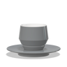 Clubhouse - Maniko 205ml cappuccino cup with saucer