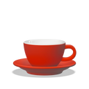 Club House - Tasse à cappuccino & soucoupe Tulipano (210 ml)