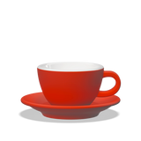 Clubhouse - Tulipano 210ml cappuccino cup with saucer