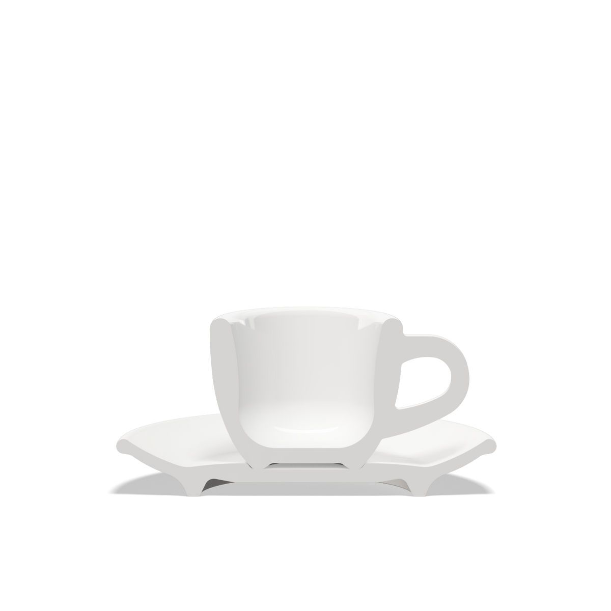 Clubhouse - Tulipano 70ml espresso cup with saucer 