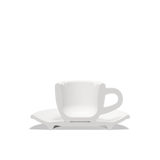 Clubhouse - Tulipano 70ml espresso cup with saucer 