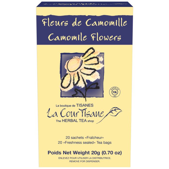 La Courtisane - Chamomile Flower Herbal Tea (20 bags)