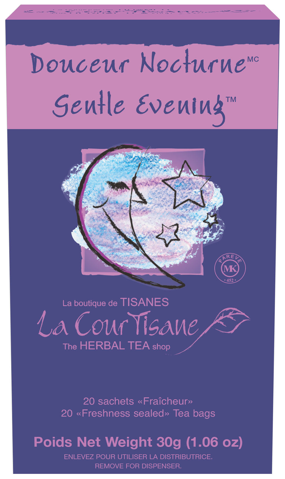 La Courtisane - Tisane Douceur Nocturne (20 sachets)