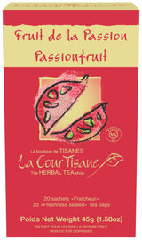 La Courtisane - Tisane Fruit de la Passion (20 sachets)
