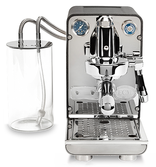ECM Puristika — Machine à espresso manuelle boîte ouverte