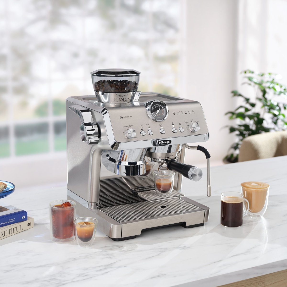 DeLonghi - Machine à espresso semi-automatique La Specialista Opéra (Démo)