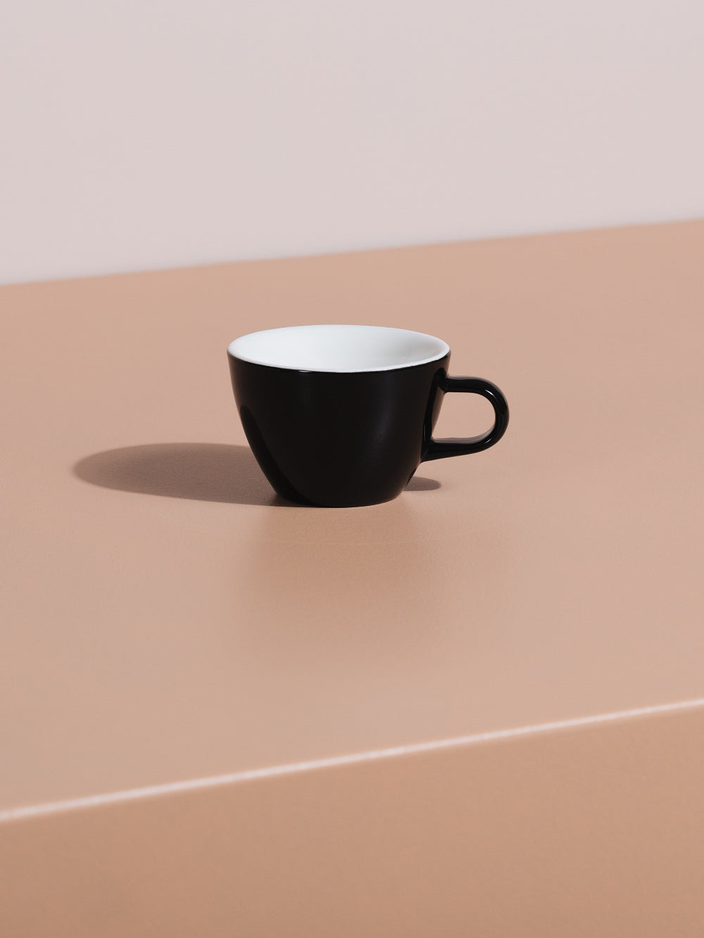 Acme Flat White 150 ml — Ensemble tasse et soucoupe porcelaine