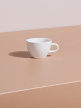 Acme Flat White 150 ml — Ensemble tasse et soucoupe porcelaine