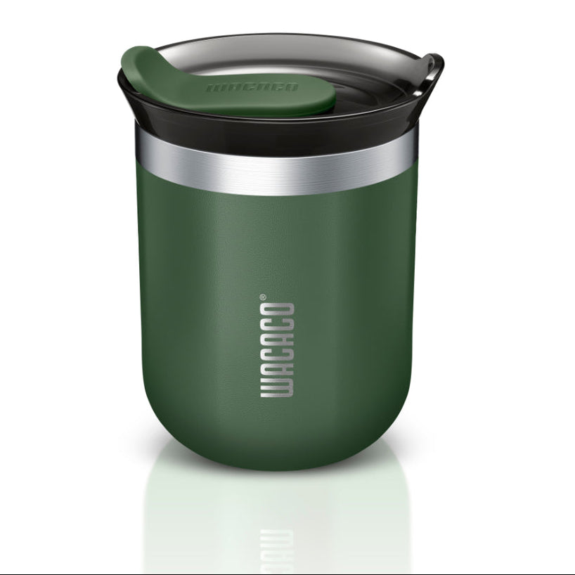 WACACO Octaroma Classico 180 ml: Stainless Steel Insulated Travel Mug, Leak-Proof Lid