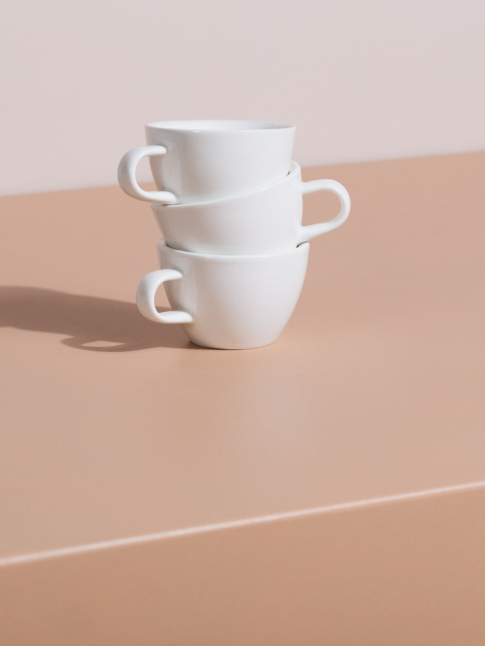 Acme Flat White 150 ml — Ensemble tasse et soucoupe porcelaine