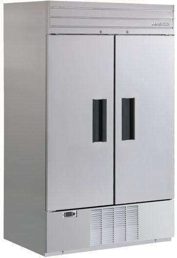 Congélateur Habco SF46HCSX 2 Portes Tout Inox 47.5Lx31Px78H