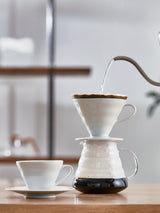 Hario - V60-02 ceramic coffee brewer