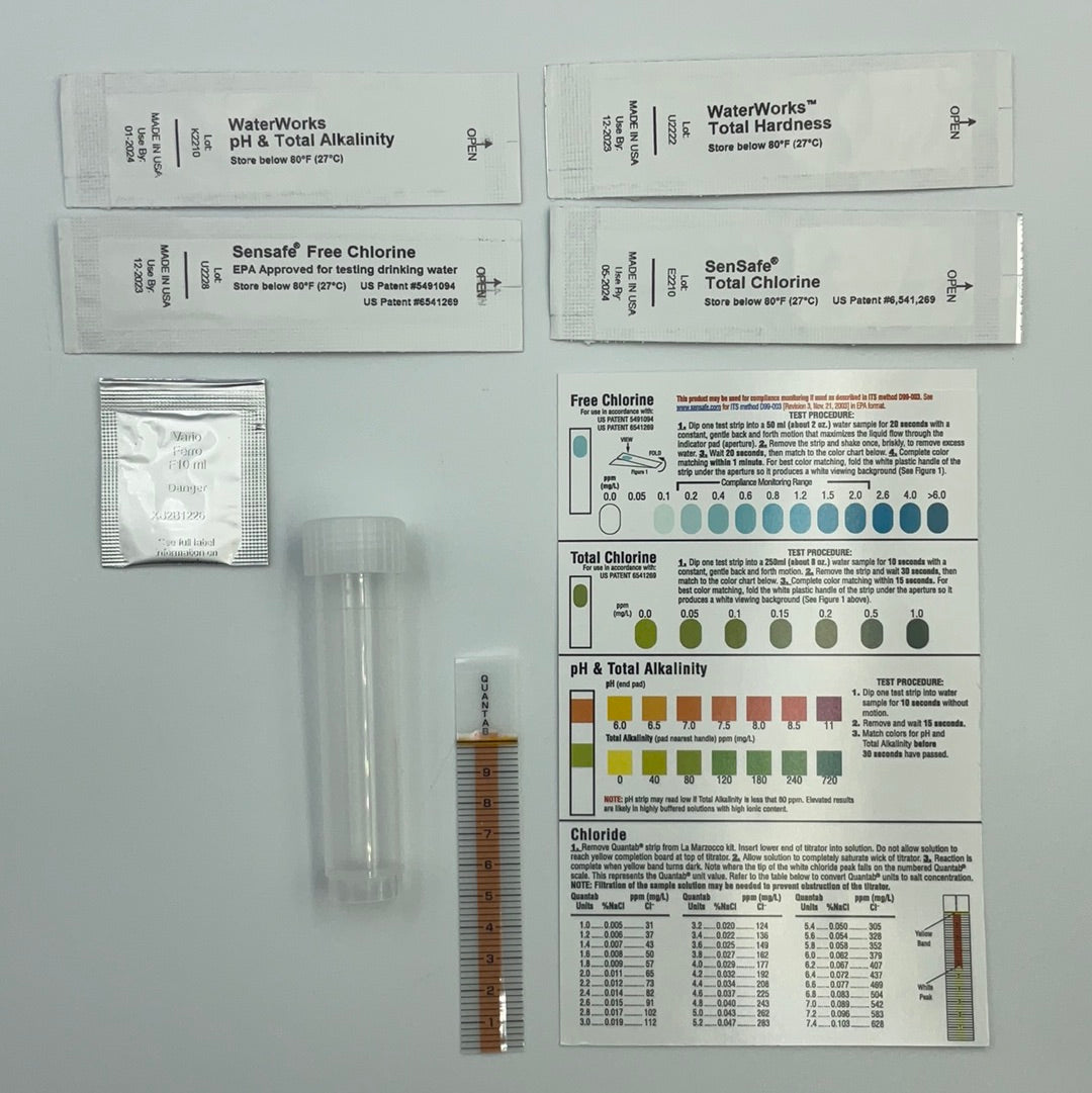 Multi-parameter water test set