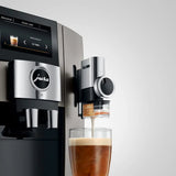 Jura J8 : machine à café automatique avec Sweet Foam, broyeur P.A.G.2+ et Coffee Eye