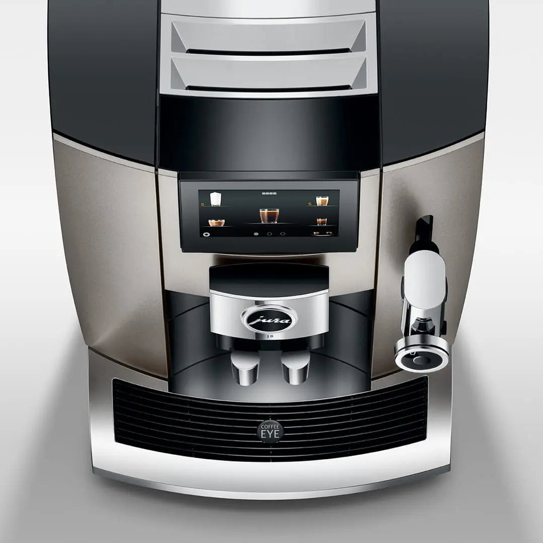 Jura J8 : machine à café automatique avec Sweet Foam, broyeur P.A.G.2+ et Coffee Eye