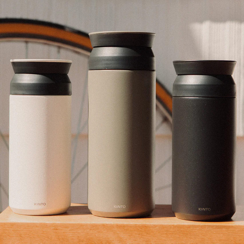 KINTO Travel Tumbler 350 ml : bouteille isotherme en acier inoxydable, chaud et froid 6 heures