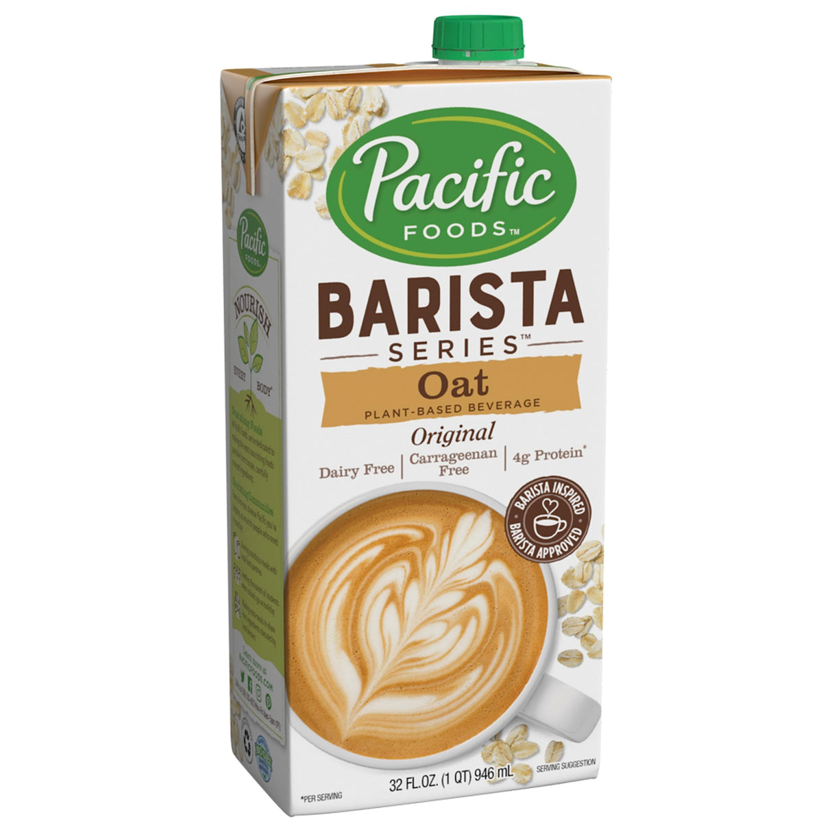 Pacific Barista Oats Carton 946ml (32 oz)