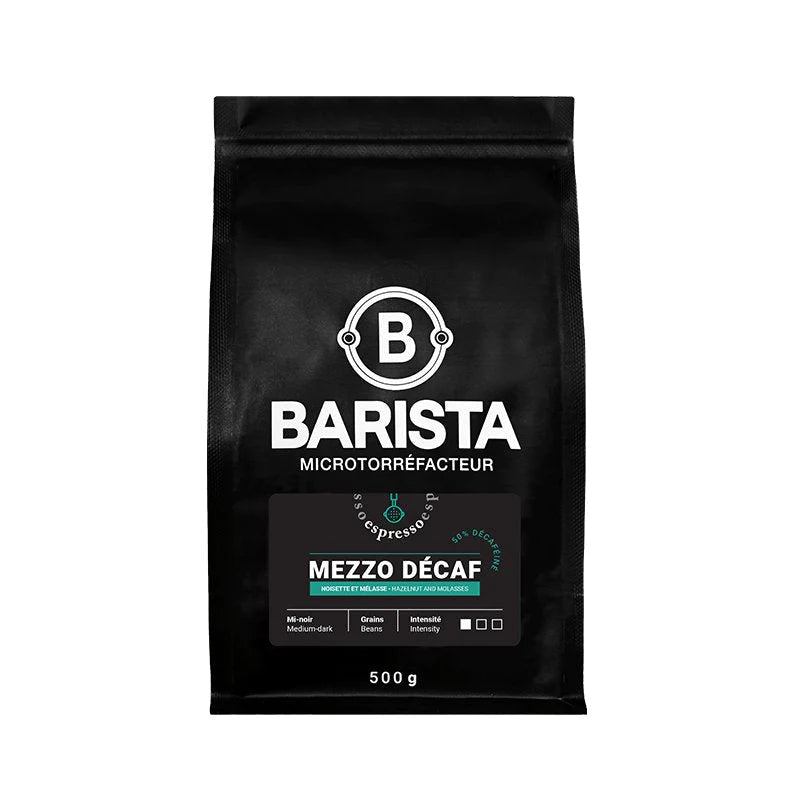 Espresso Mezzo 50% Decaf 500g from Café Barista 