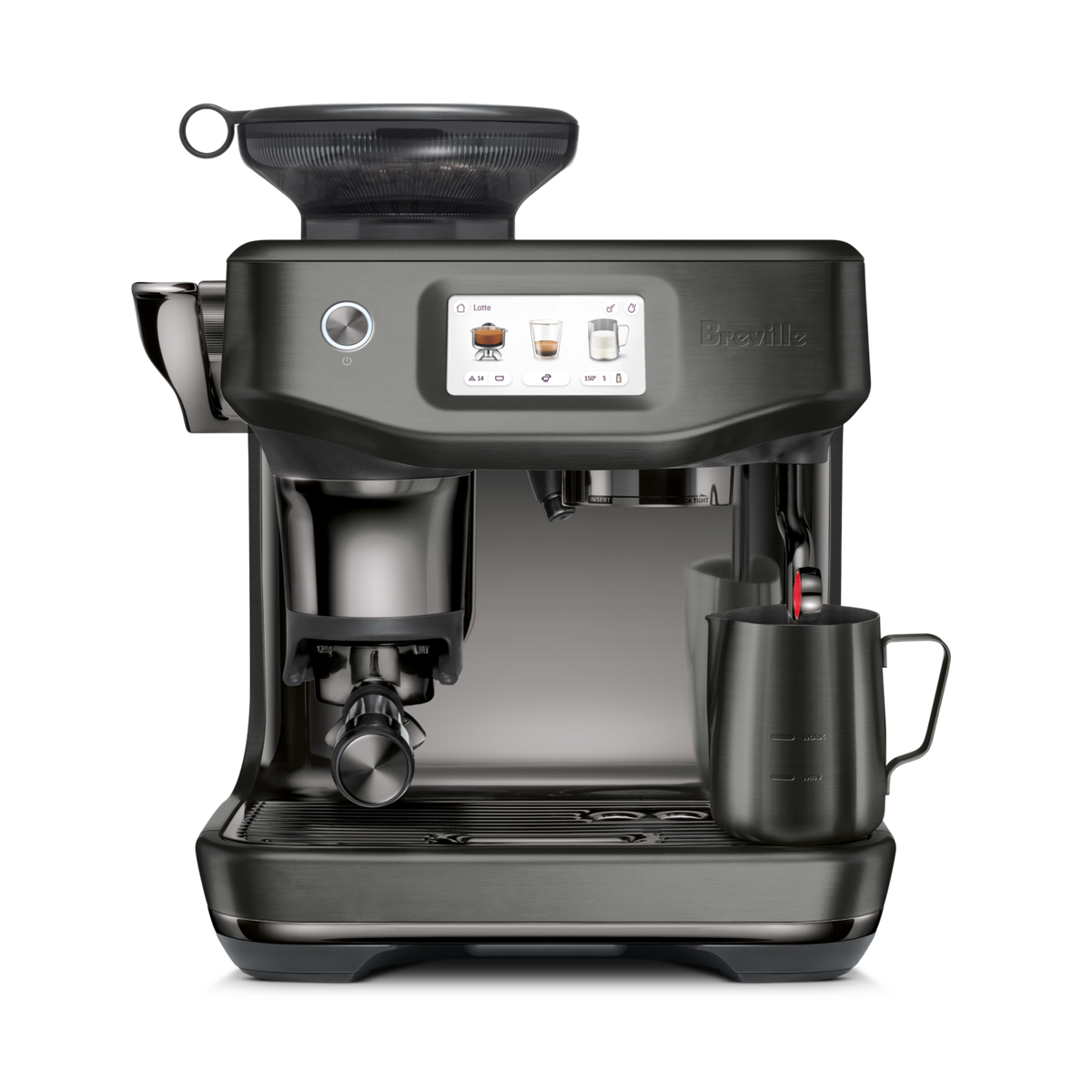Breville Barista Touch Impress : machine à espresso semi-automatique, moulin Baratza intégré, écran tactile