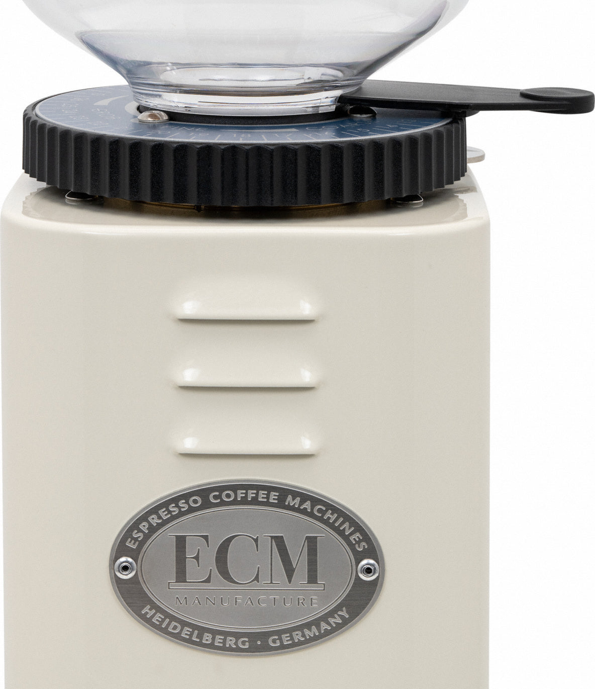ECM Manuale 54 — Moulin à espresso, meules plates 54 mm inox, anthracite, fabrication allemande