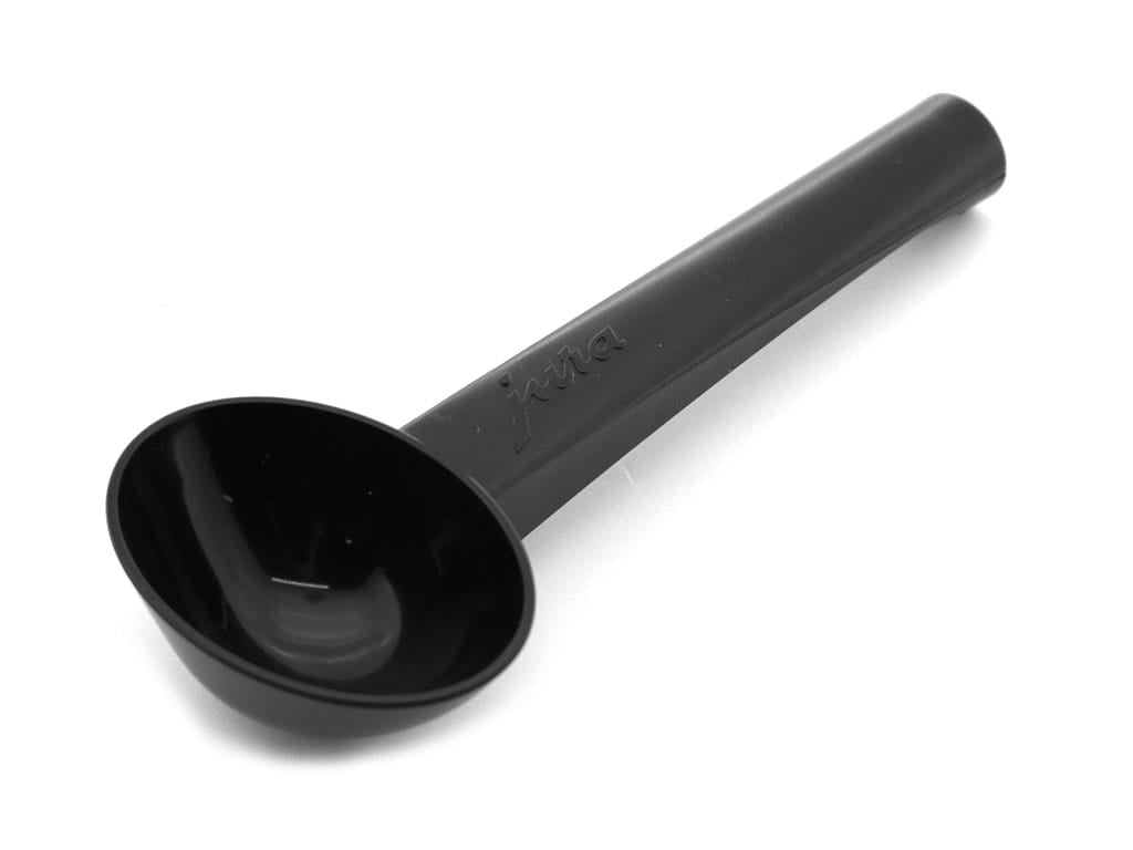Black measuring spoon
