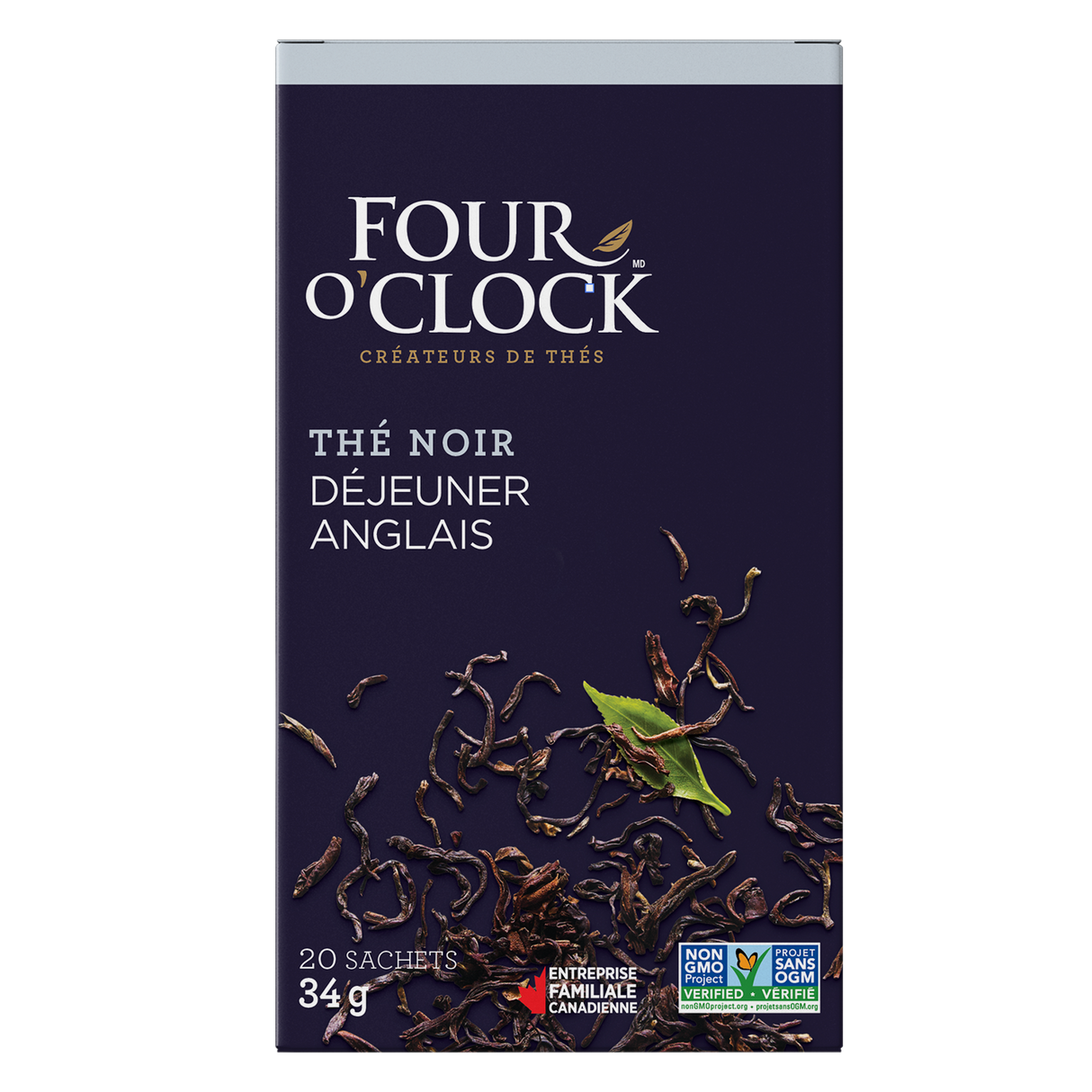 Thé Noir Déjeuner Anglais Four O'Oclock 20 Un