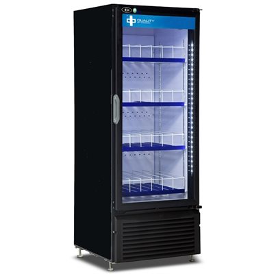 QBD CD12-HC refrigerator 1 glass door 24.8Lx24.5Px62H