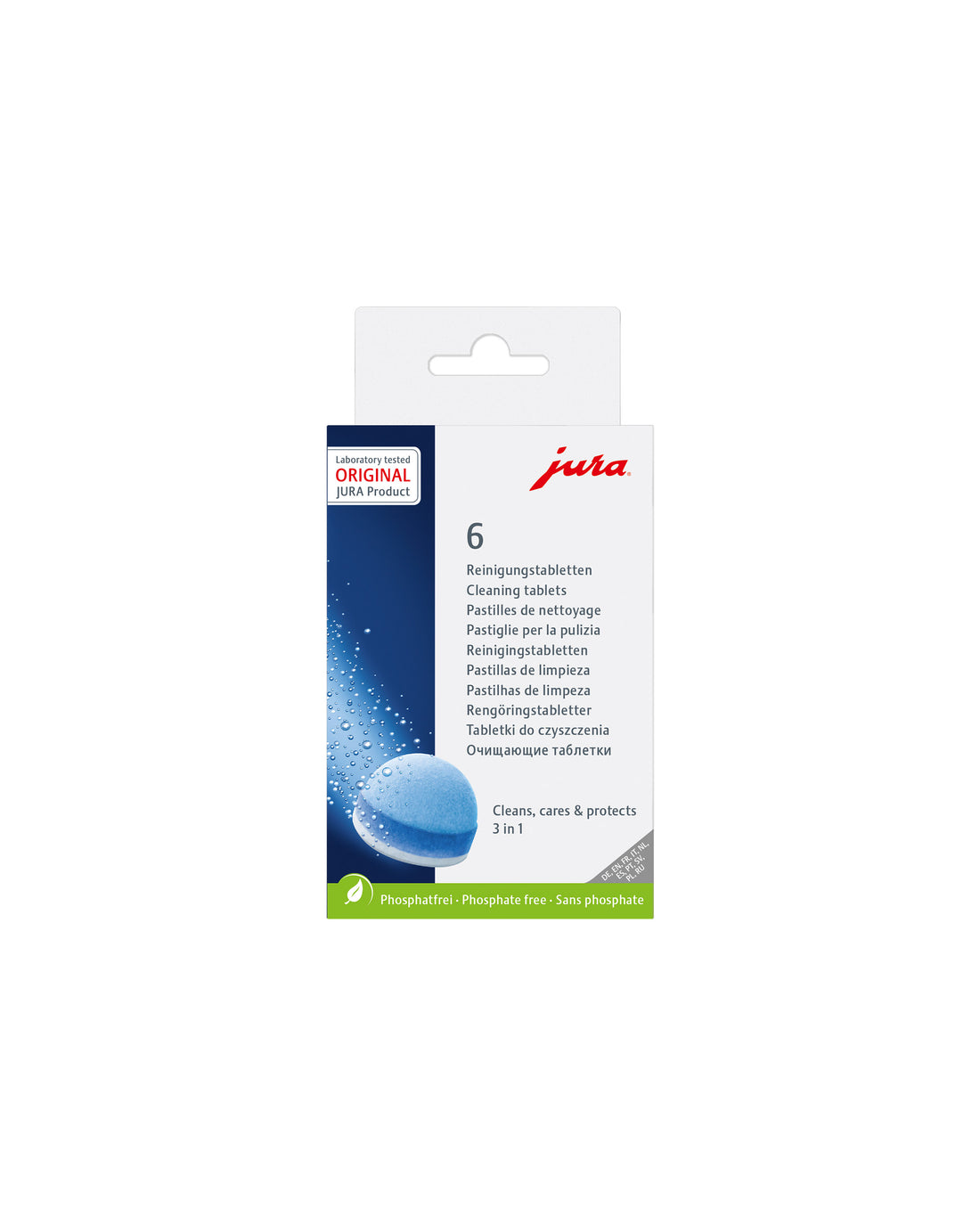 Jura 3-Phase Cleansing Tablet 6 Un