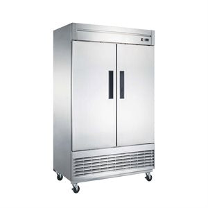 New Air NSR-115-H 41 p3 Refrigerator - 2 Stainless Steel Doors