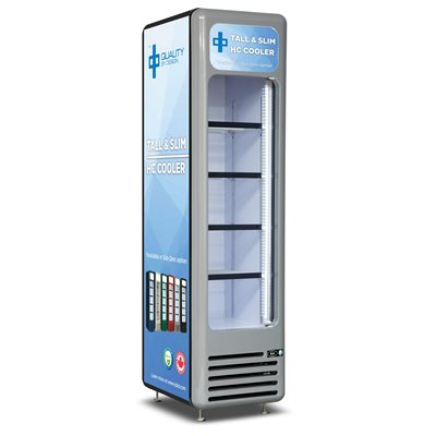 QBD PC8-HC Refrigerator 1 Glass Door