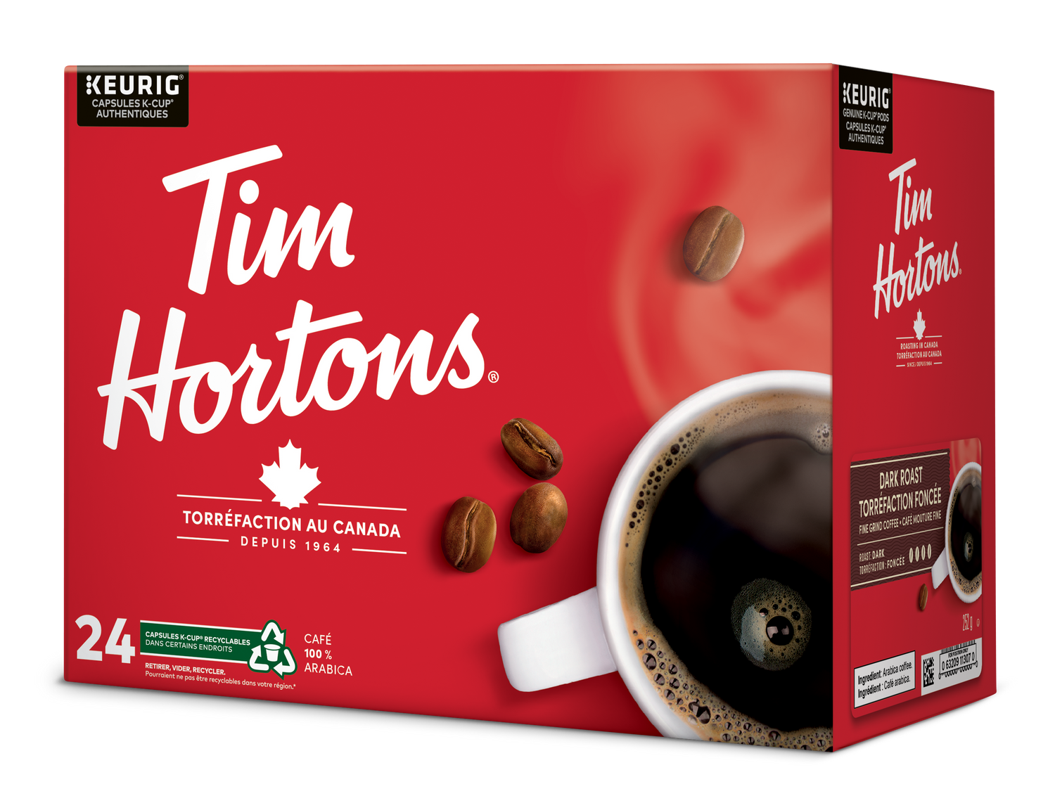 Tim Hortons Dark Torrefaction 24 units