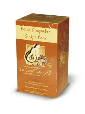 Pear And Ginger Herbal Tea La Courtisane 20 Un